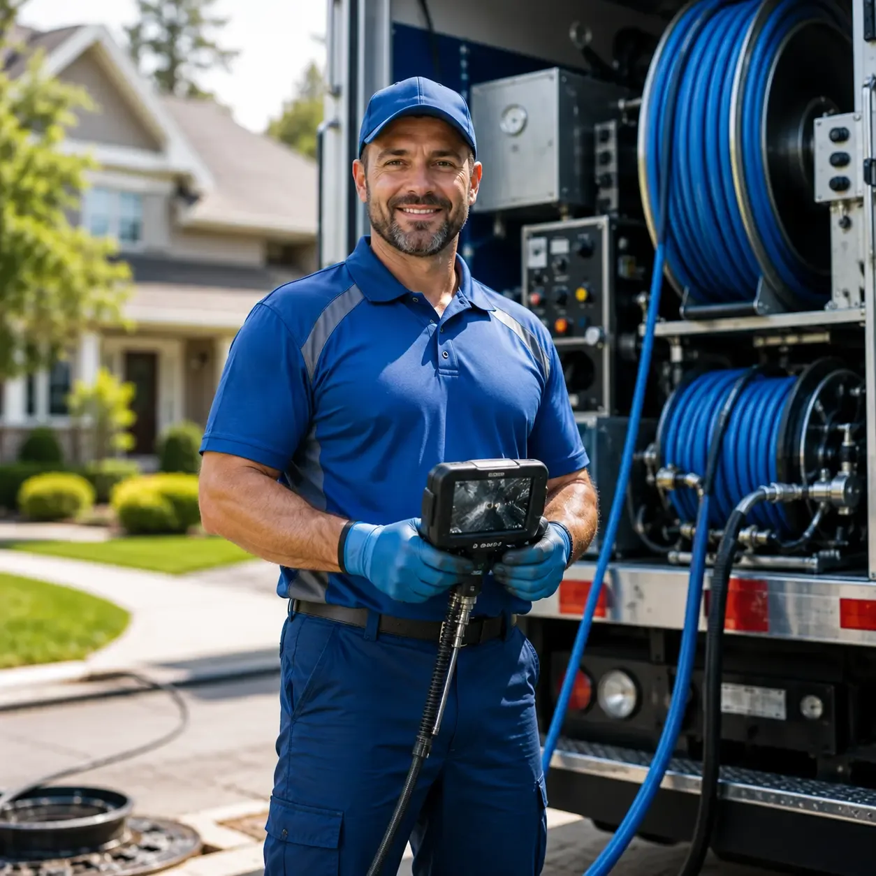 Local outdoor drain cleaning specialists in Nordheim, TX
